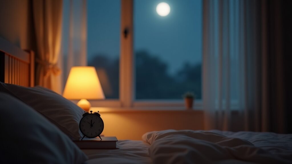 Consistent bedtime clock