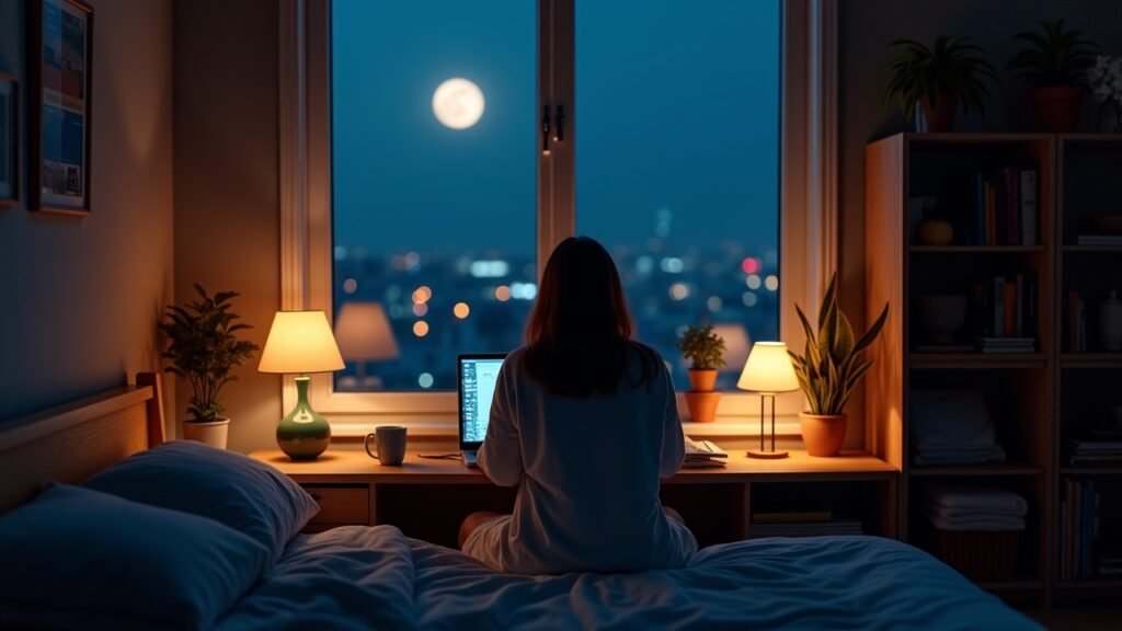 Night owl friendly routine