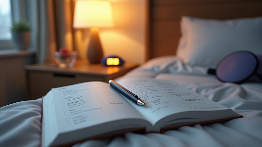 Sleep tracking journal