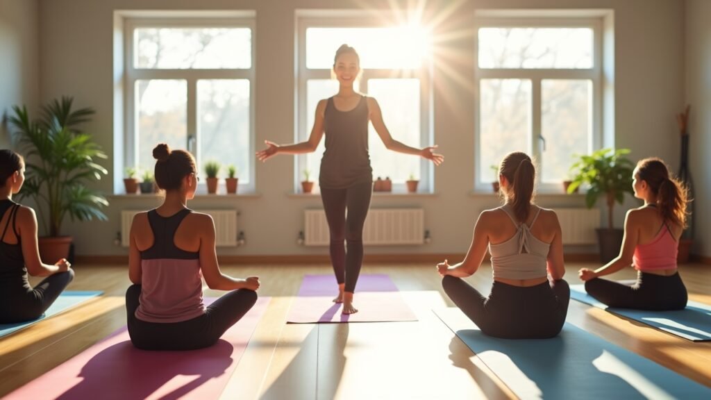 Beginner-friendly yoga