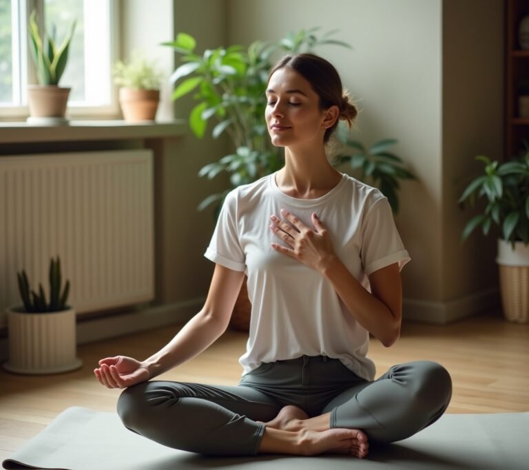 Box breathing diagram