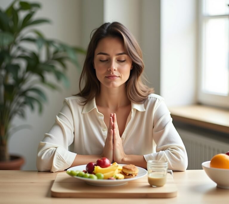 Mindful eating moment