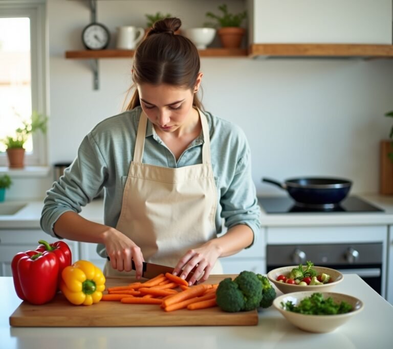 Quick meal prep setup