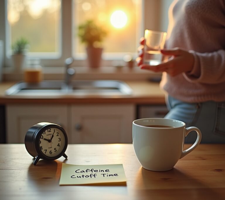 Afternoon coffee cup