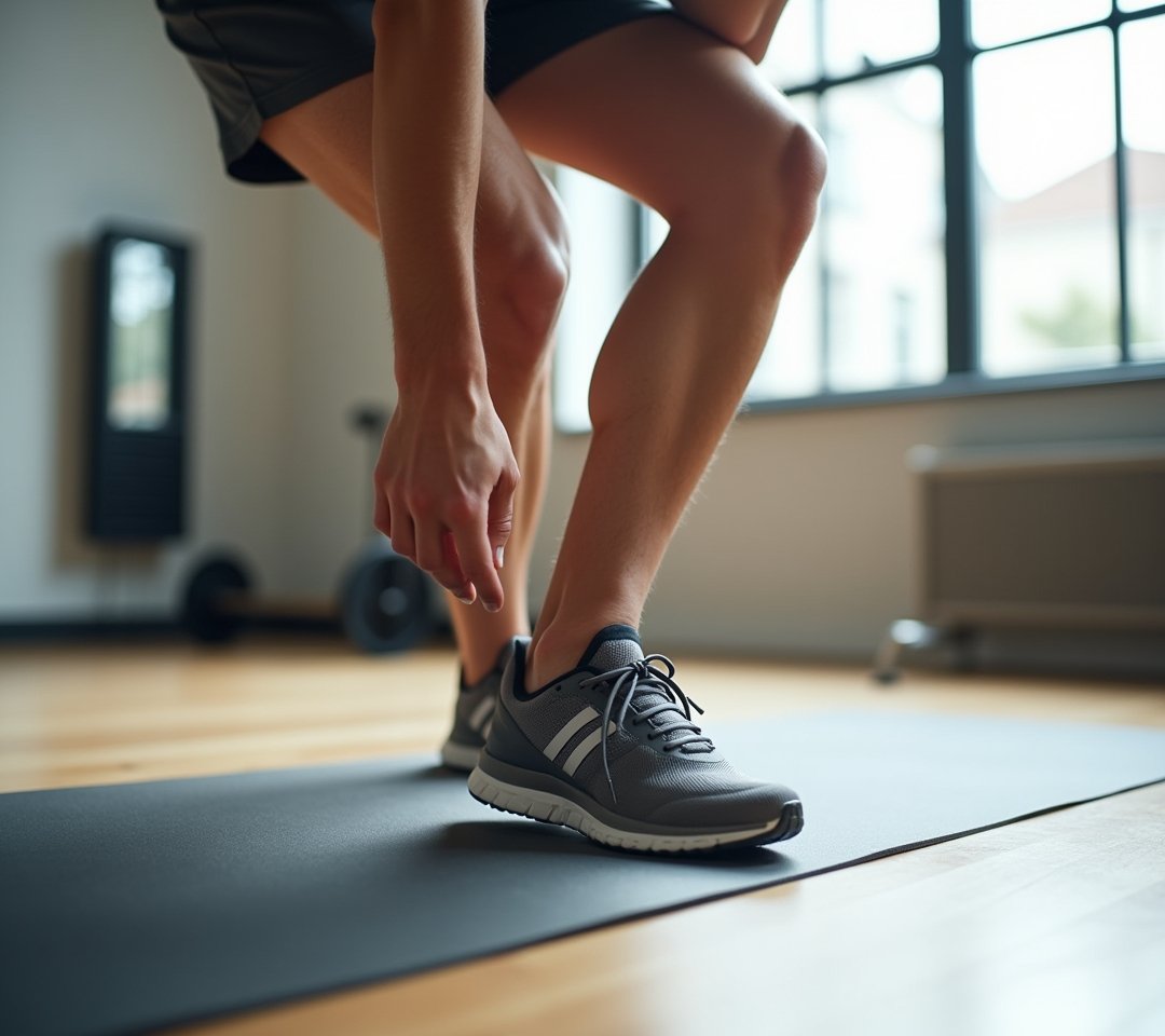 Ankle mobility stretch