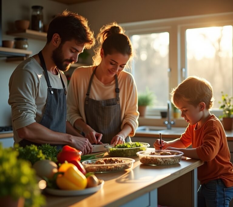 Family meal prep