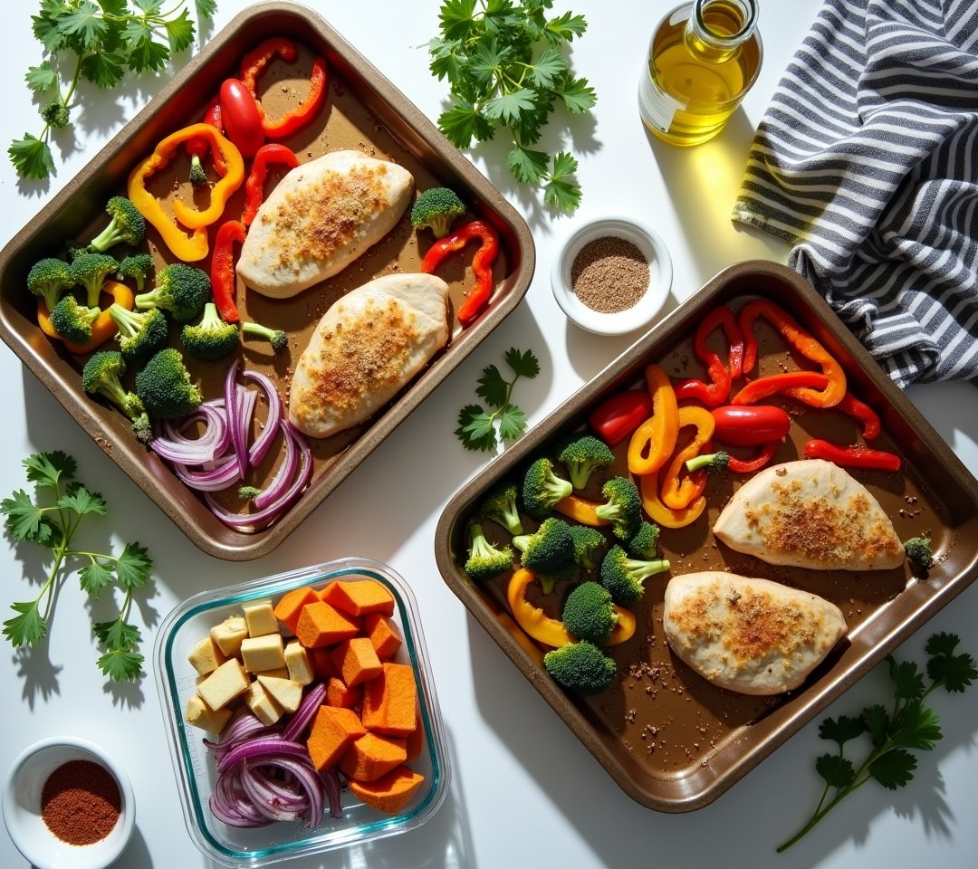 Sheet pan dinner
