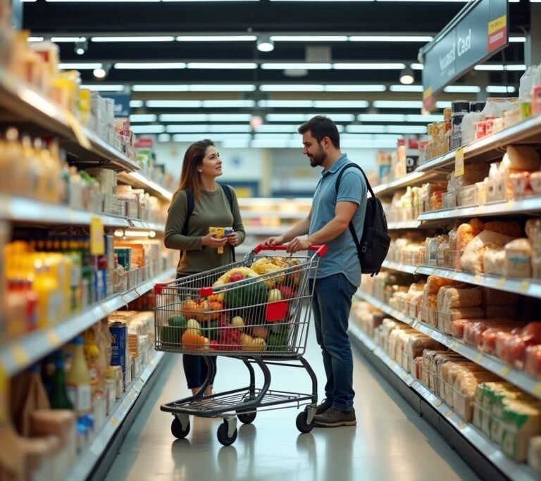 Aldi shopping cart