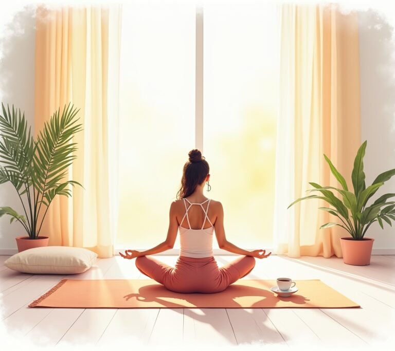 Gentle yoga flow
