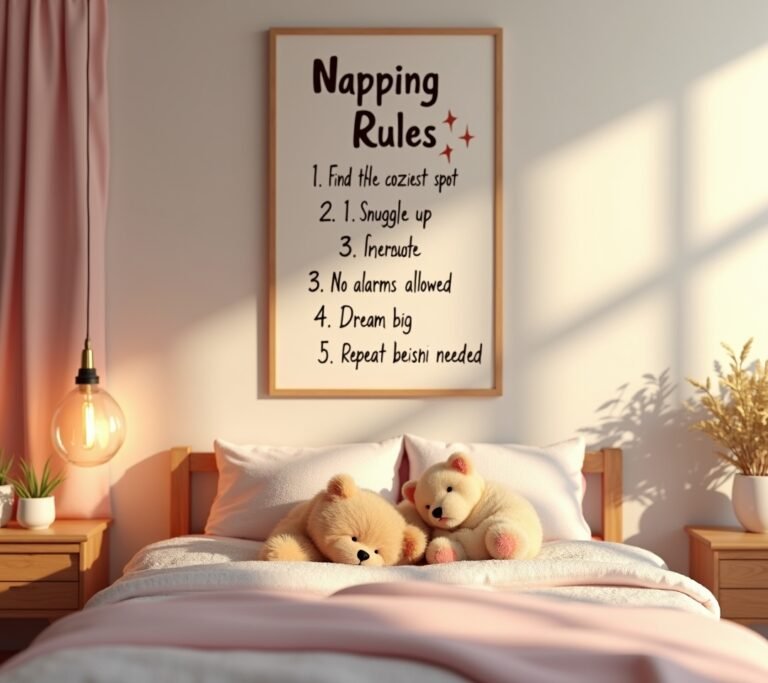 Afternoon nap setup