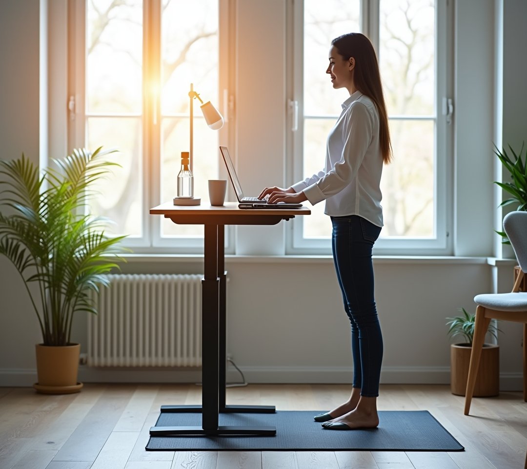 Proper standing desk